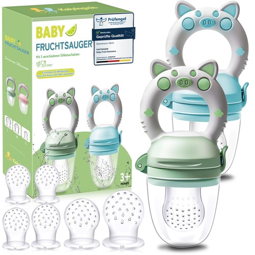 Fruchtsauger set für babys - für,