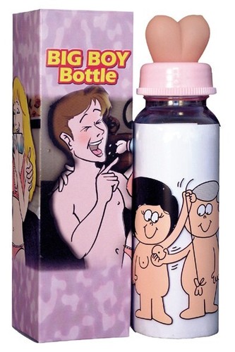 Flasche mit trinksauger - mit,