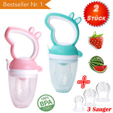 2x Fruchtsauger für Babys